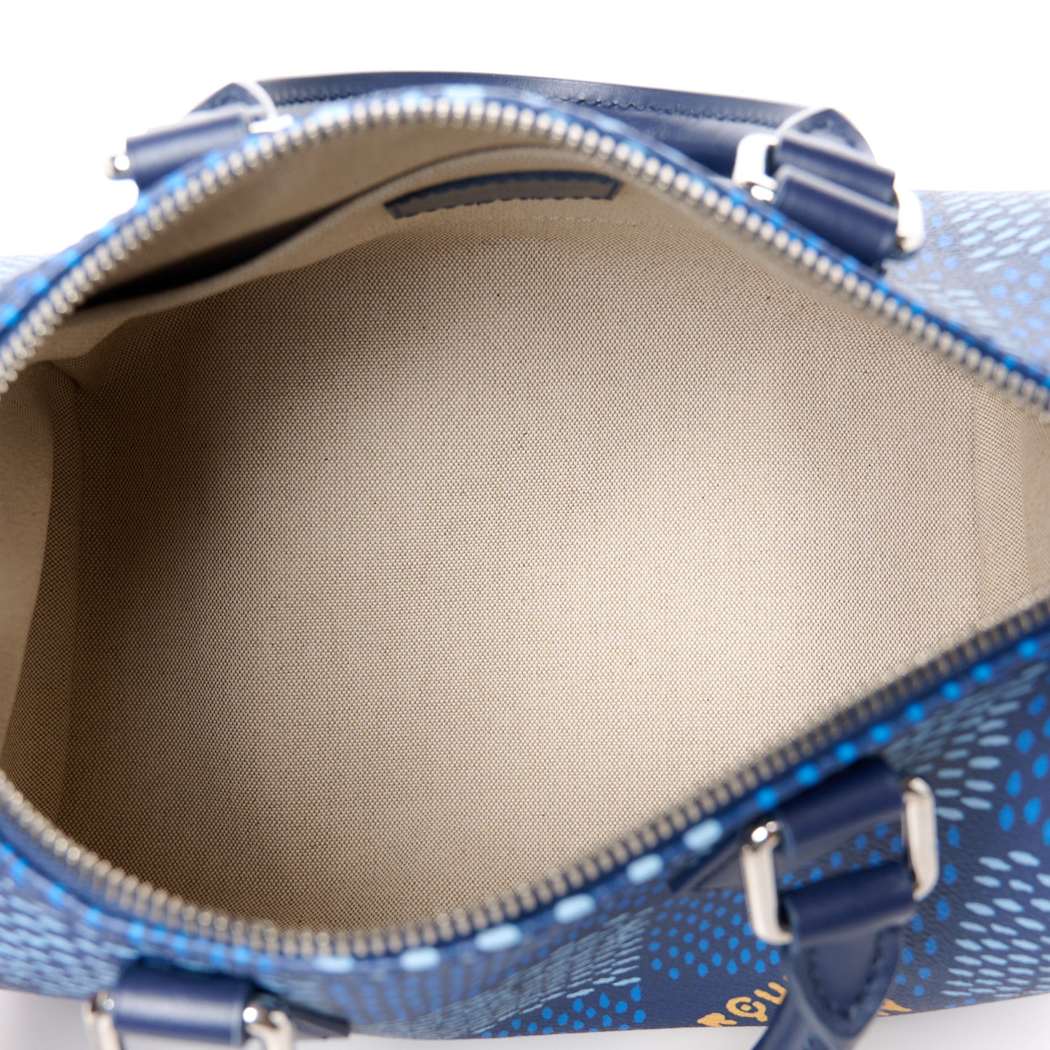 Louis Vuitton Damier Heritage Speedy Bandouliere 25 Blue 5 of 13