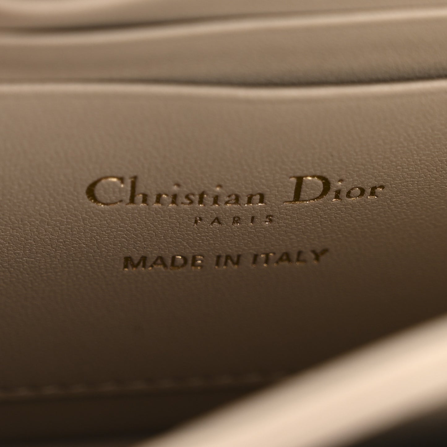 Lambskin Cannage Mini My Dior Bag Sand