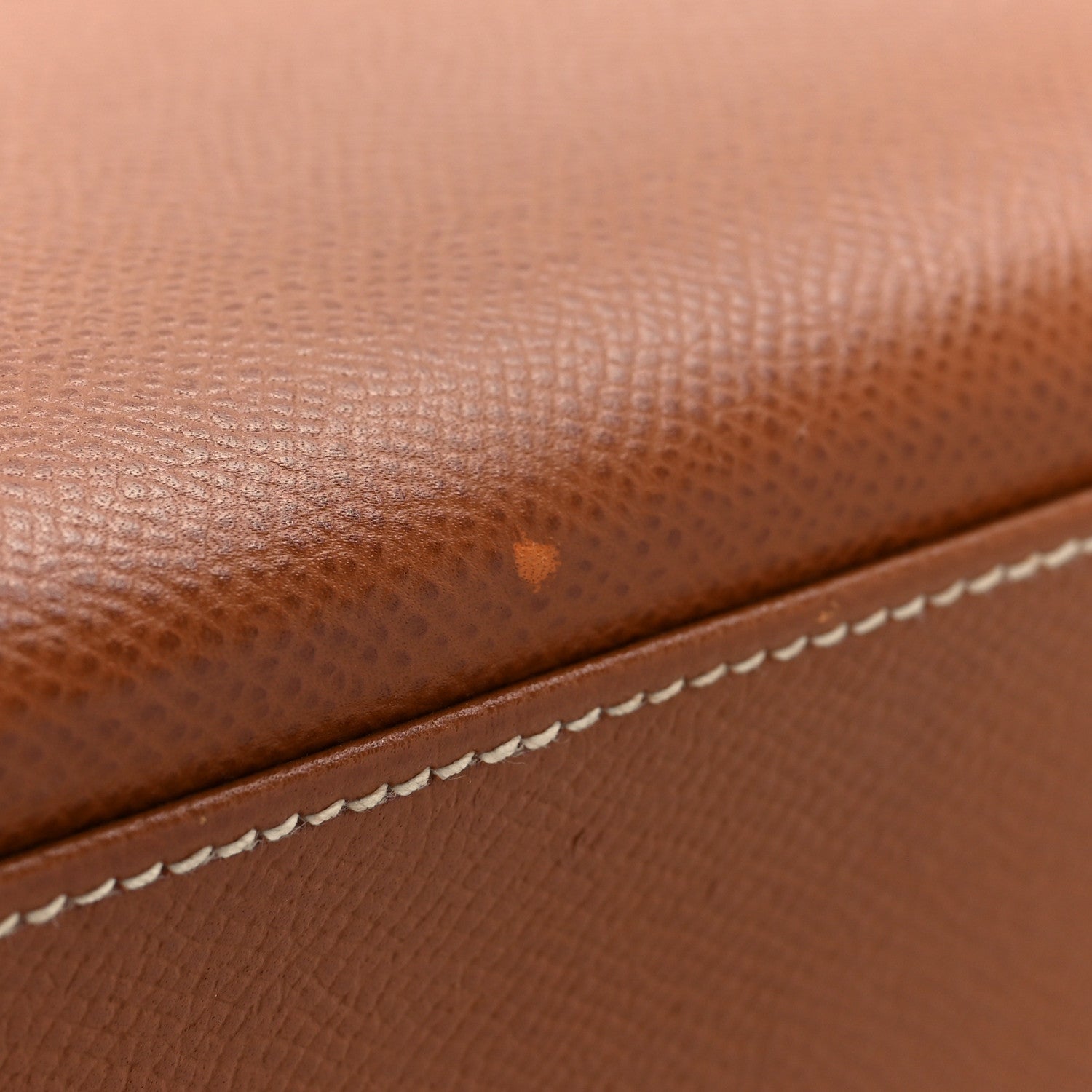 Hermes Courchevel Kelly Sellier 32 Gold 11 of 15