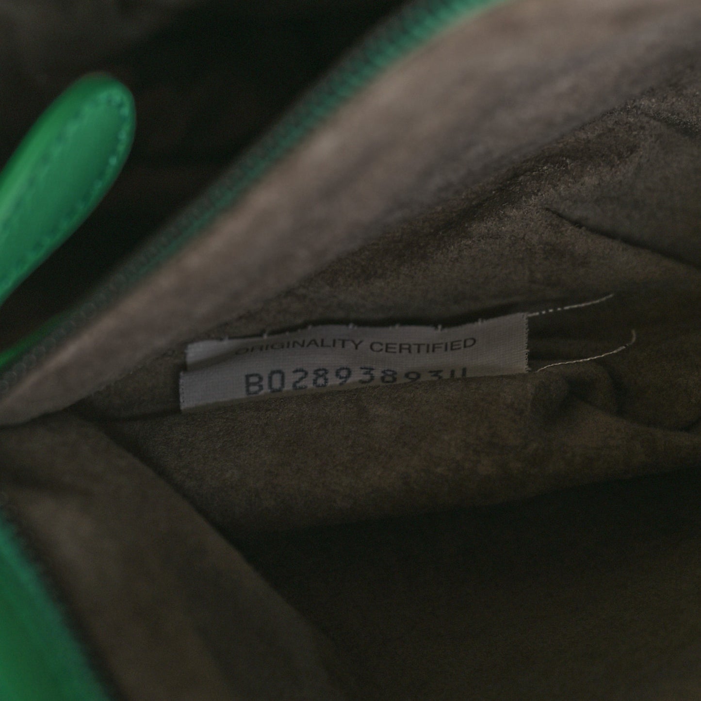 Nappa Intrecciato Medium Belly Veneta Hobo Green