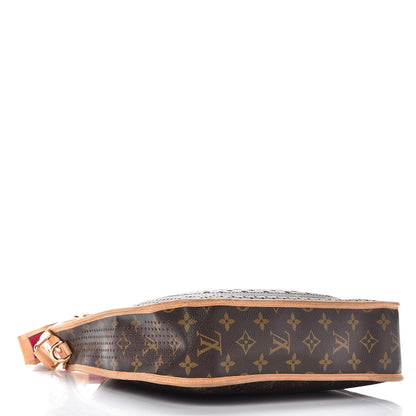 Louis Vuitton Monogram Perforated Musette Fuchsia 4 of 9