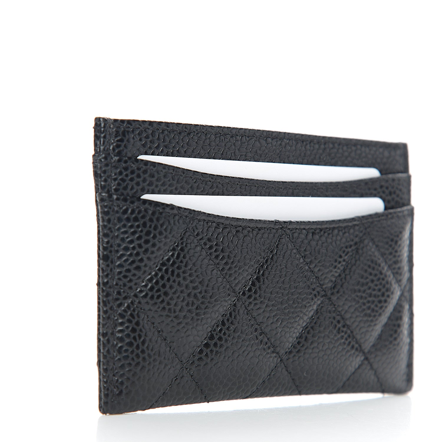 Chanel Caviar Quilted Card Holder Black 2 of 8