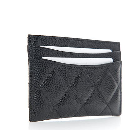 Chanel Caviar Quilted Card Holder Black 2 of 8