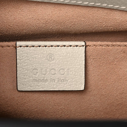 Gucci GG Supreme Monogram Flora Web Small Ophidia Chain Shoulder Bag White 6 of 10