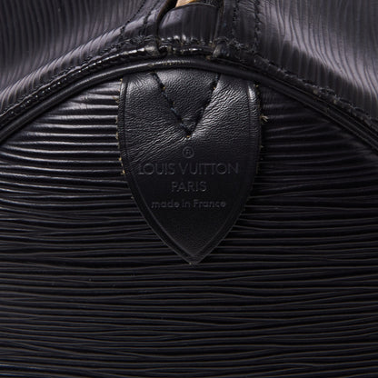 Louis Vuitton Epi Keepall 45 Black 8 of 11