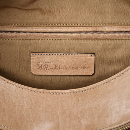 Alexander McQueen Calfskin Faithful Medium Tote Tan 6 of 11