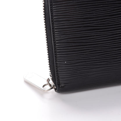 Louis Vuitton Epi Zippy Wallet Black 8 of 9