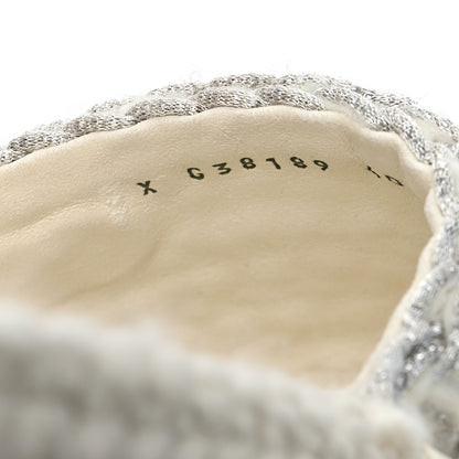 Chanel Braided Knit CC Mules 40 Ecru 8 of 9