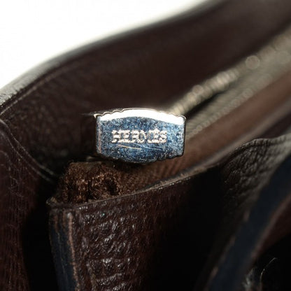 Hermes Epsom Kelly Longue Wallet Chocolate 15 of 30