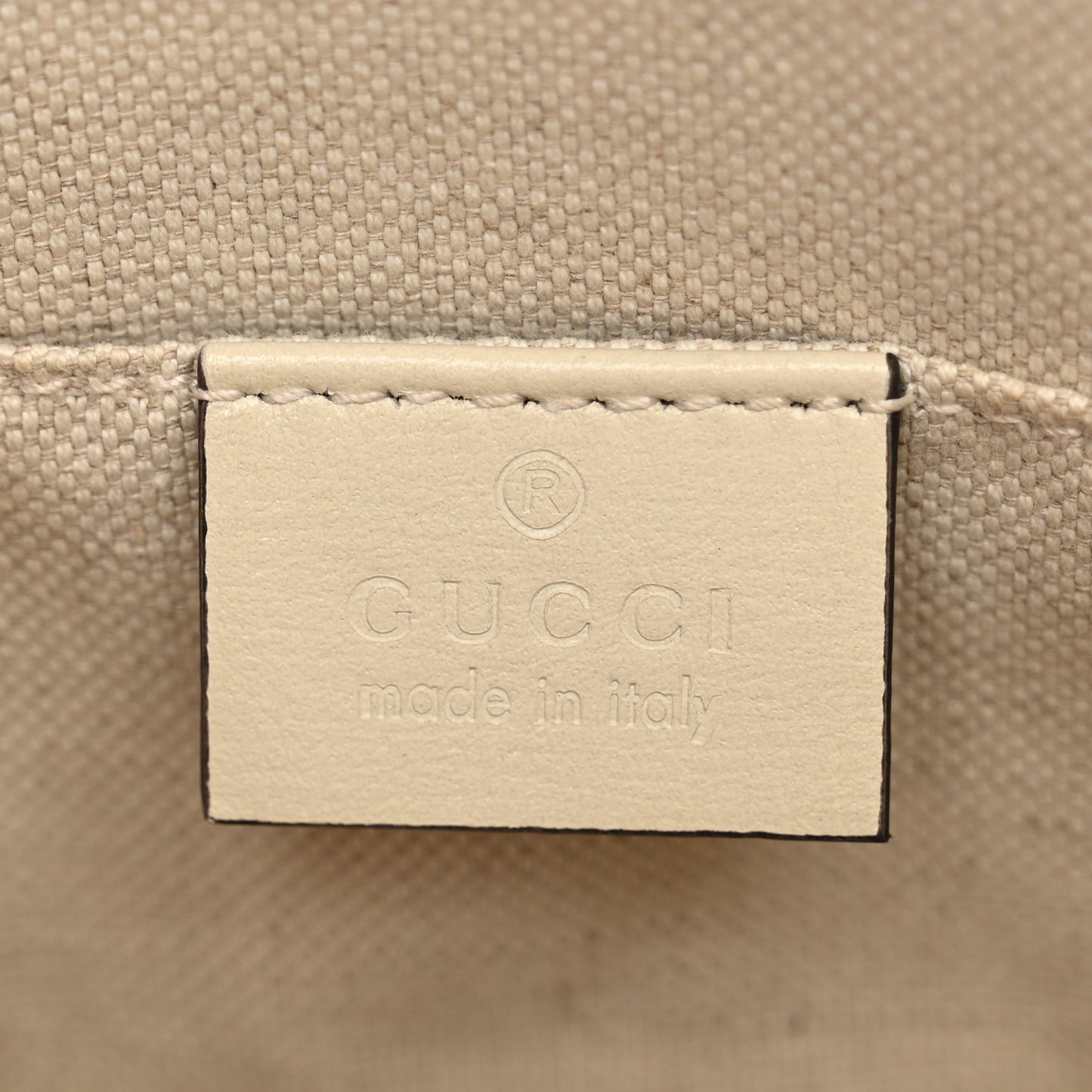 GG Supreme Monogram Azalea Calfskin Mini Horsebit 1955 Top Handle Bag Beige Ebony Mystic White
