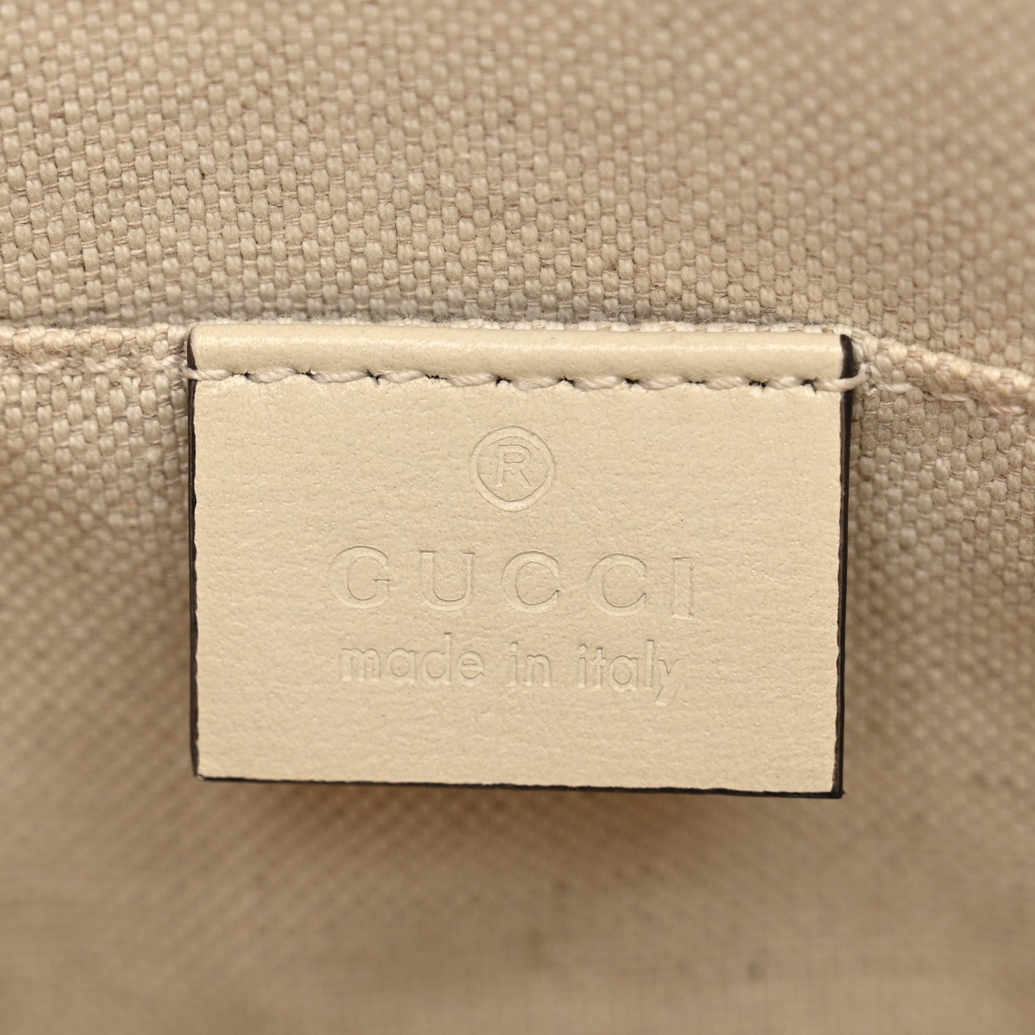 Gucci GG Supreme Monogram Azalea Calfskin Mini Horsebit 1955 Top Handle Bag Beige Ebony Mystic White 6 of 12