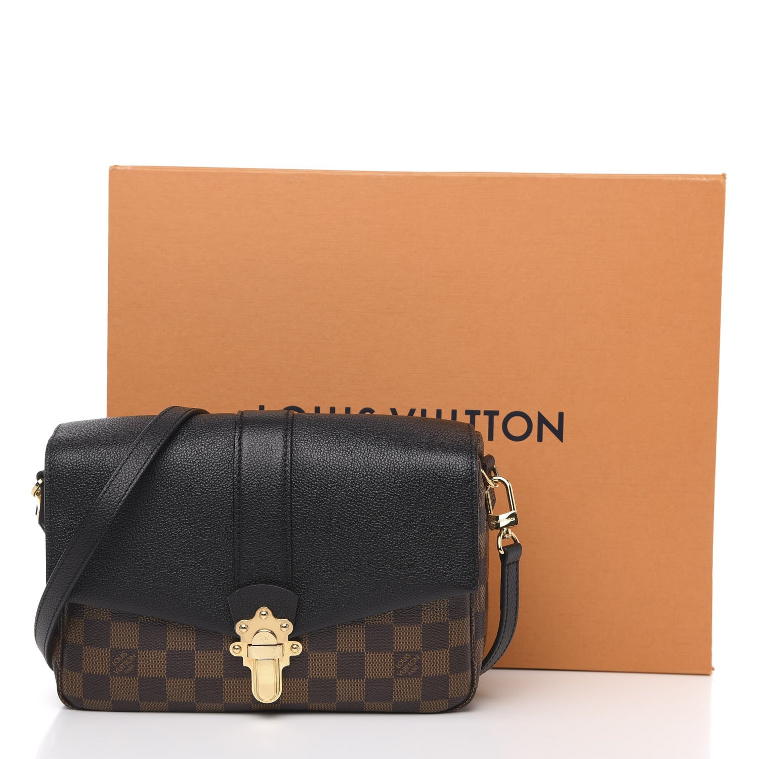 Louis Vuitton Damier Ebene Clapton Black 9 of 9