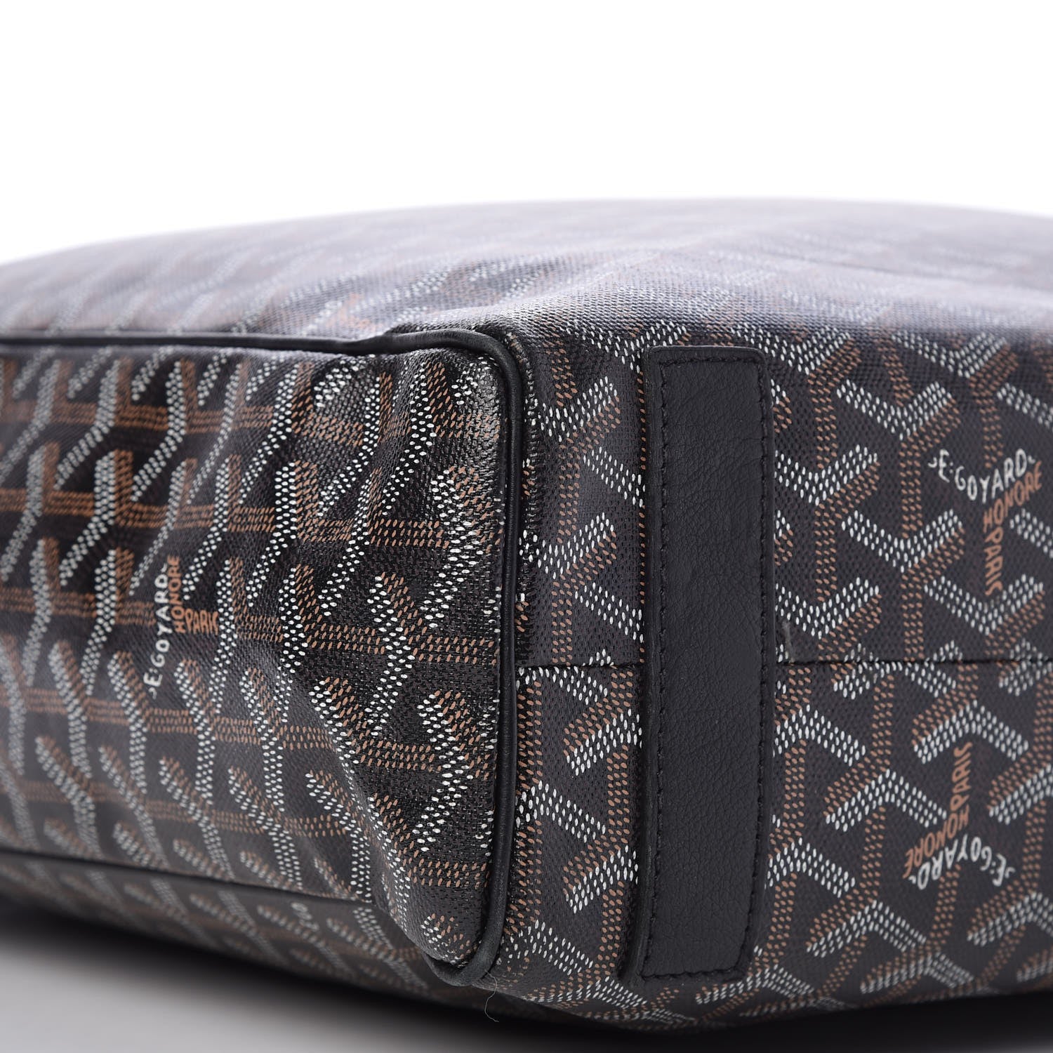 Goyard Goyardine Voltaire III Tote Black 8 of 9