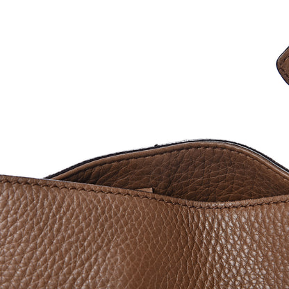 Gucci Pebbled Calfskin Medium Soho Chain Shoulder Bag Maple Brown 8 of 10