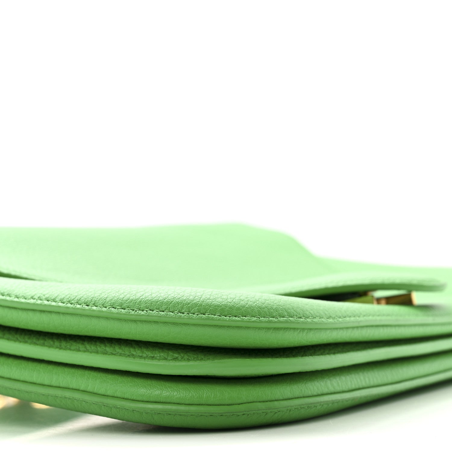 Bottega Veneta Calfskin Mount Envelope Bag Parakeet 9 of 16