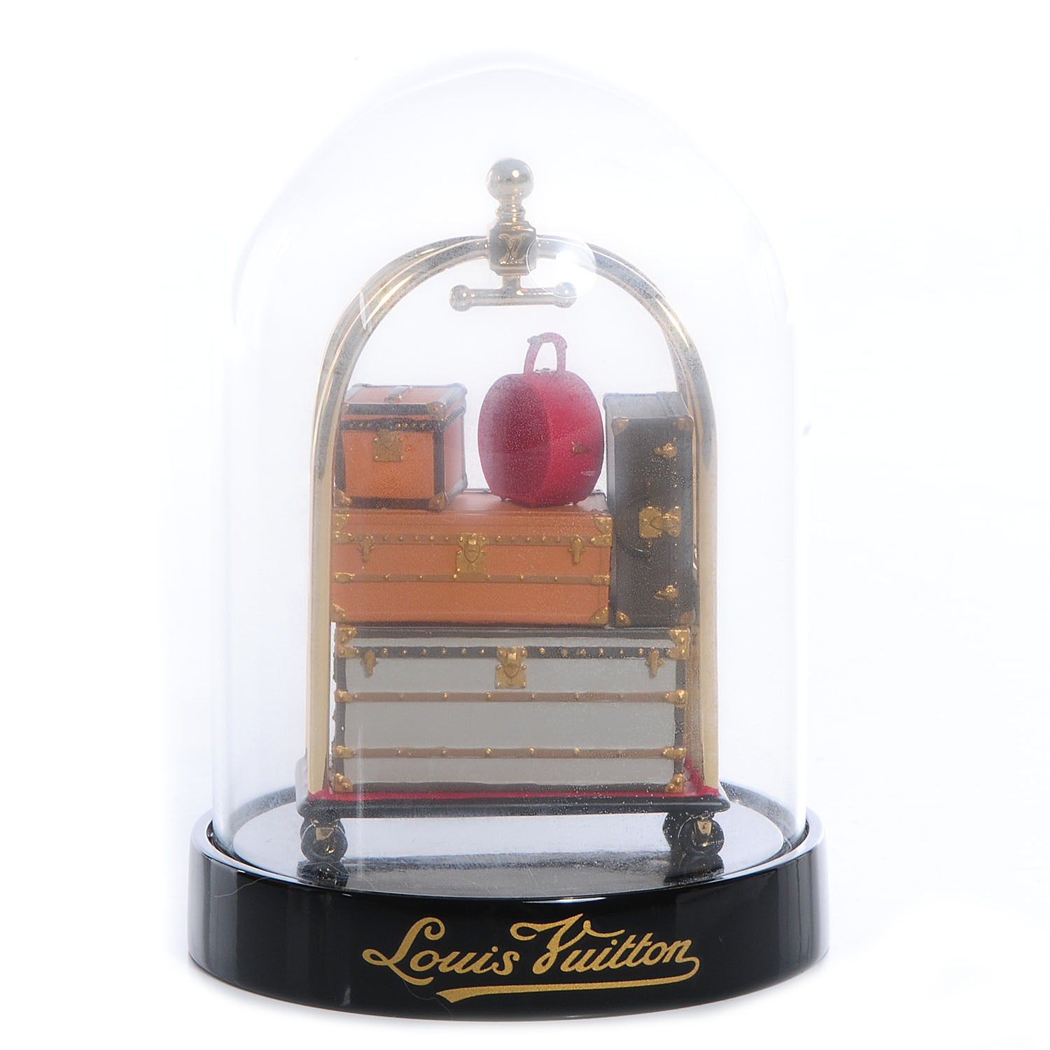 Louis Vuitton Glass Porters Trolley Dome Globe Boule VIP 1 of 5