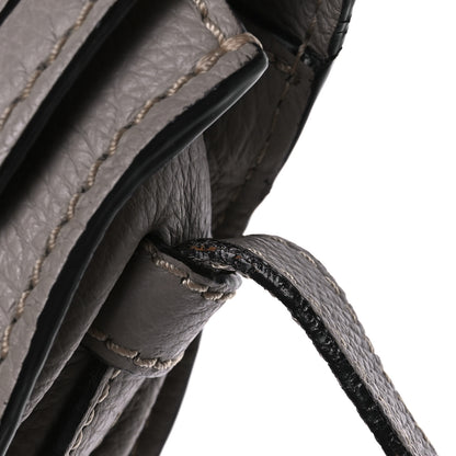 Chloe Grained Calfskin Small Marcie Saddle Bag Cashmere Grey 12 of 12