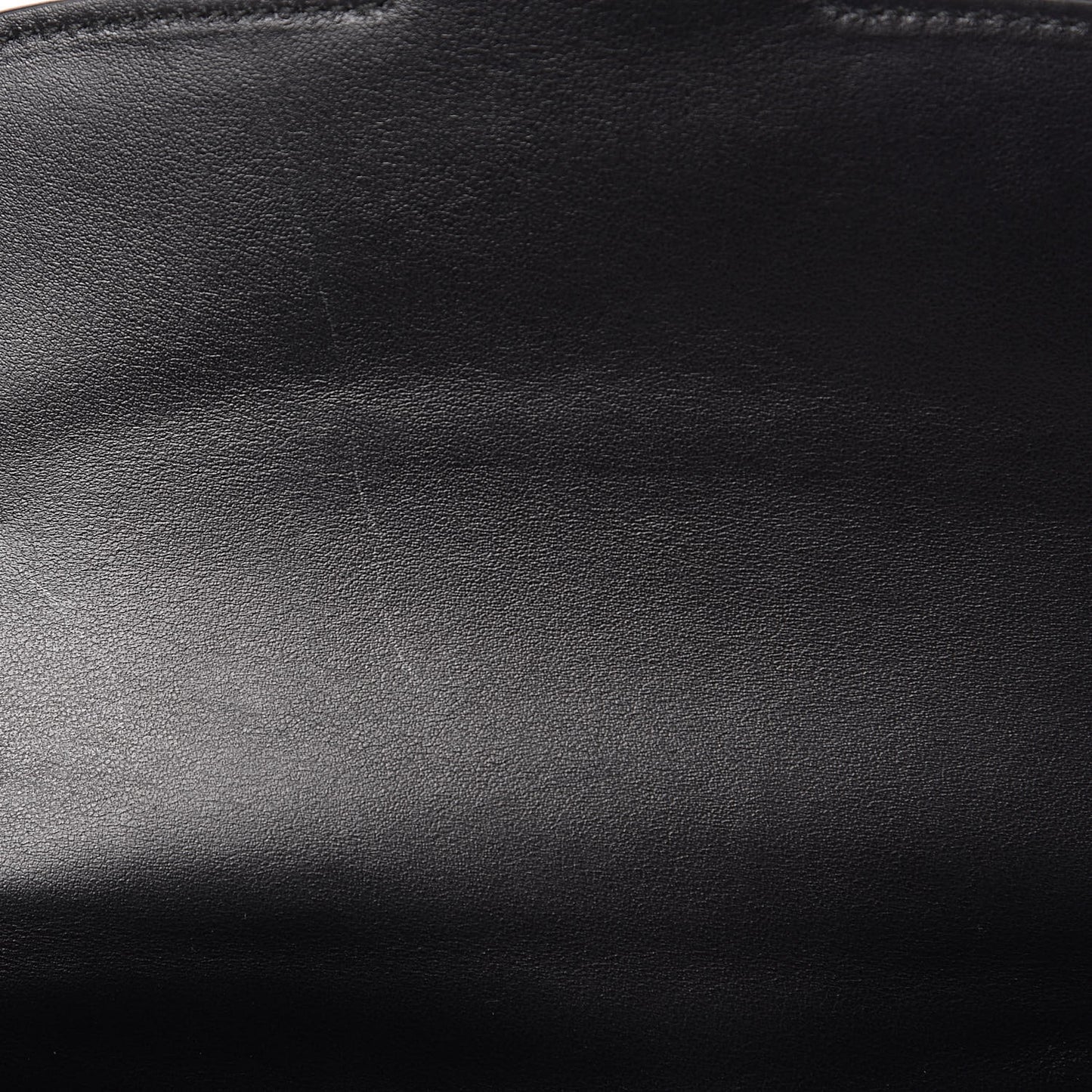 Saffiano Lux Embleme Flap Shoulder Bag Black