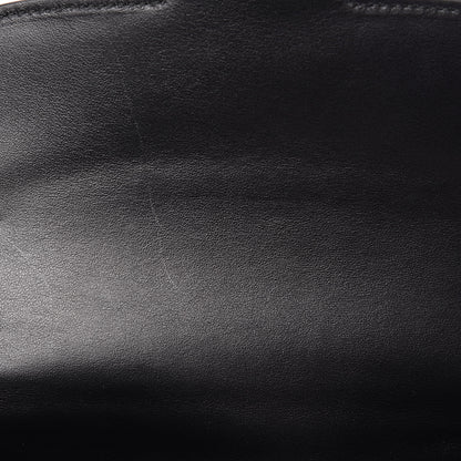 Prada Saffiano Lux Embleme Flap Shoulder Bag Black 9 of 9