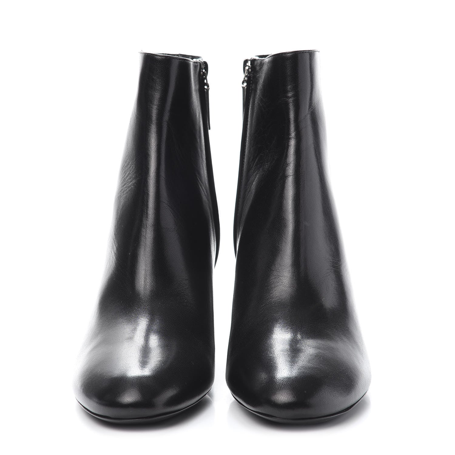 Saint Laurent Nappa Loulou Ankle Zip Boot 39.5 Black 2 of 9