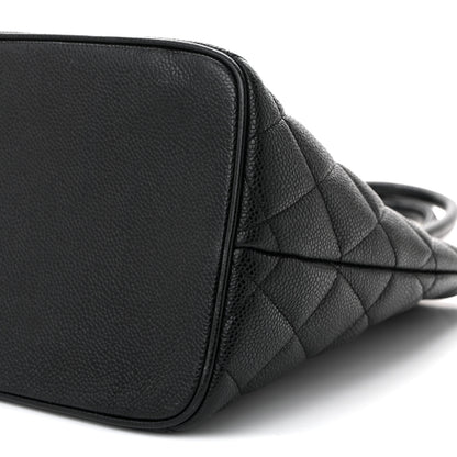 Chanel Caviar Quilted Medallion Tote Black 10 of 10