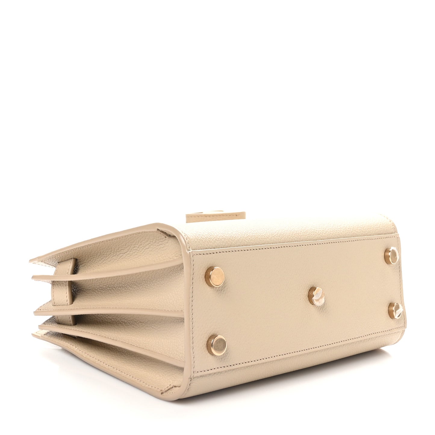 Grained Calfskin Nano Sac De Jour Sea Salt