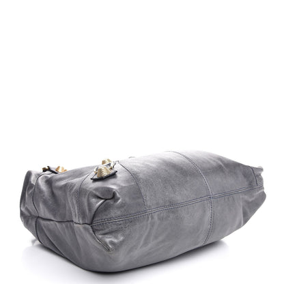 Balenciaga Chevre Giant 21 Gold Hardware Brief Anthracite 4 of 15