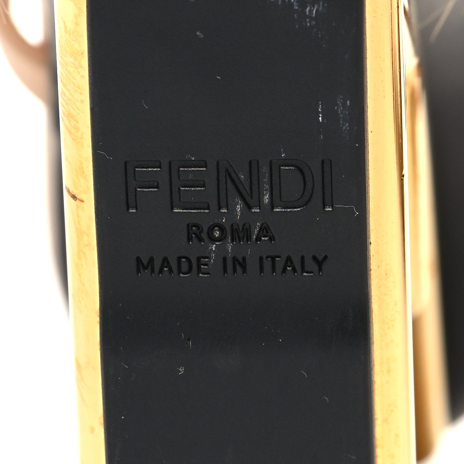 Fendi Mink Vitello Fendi First 95mm Slide Sandals 37 Pink 6 of 10