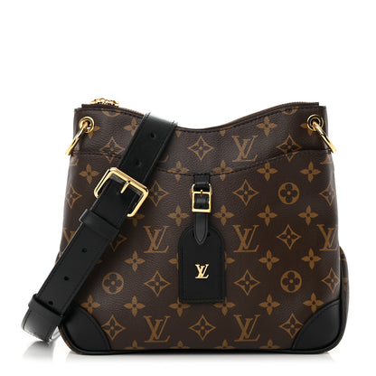 Louis Vuitton Monogram Odeon PM Black 1 of 11
