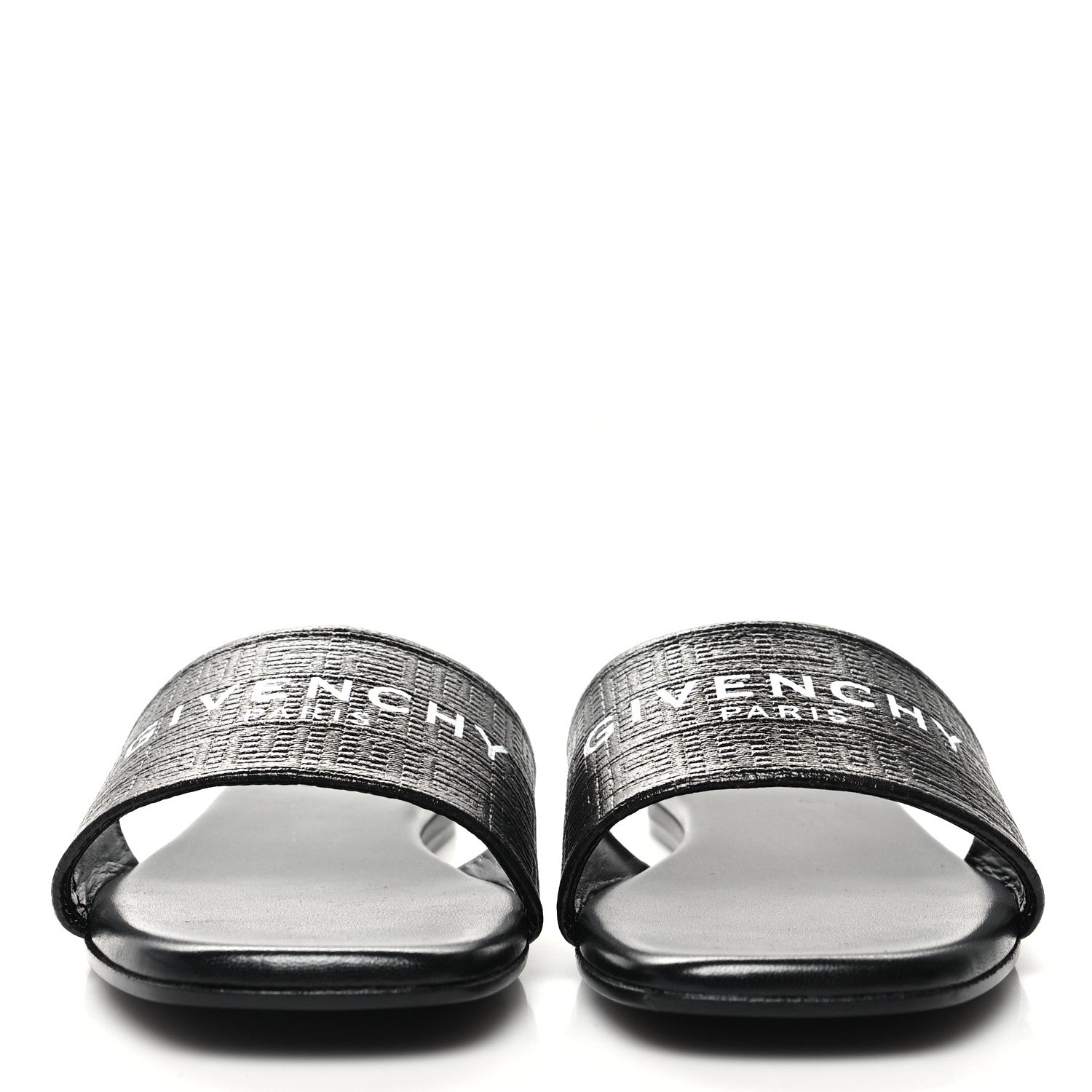 Givenchy Logo 4G Flat Sandals 37.5 Black 2 of 9