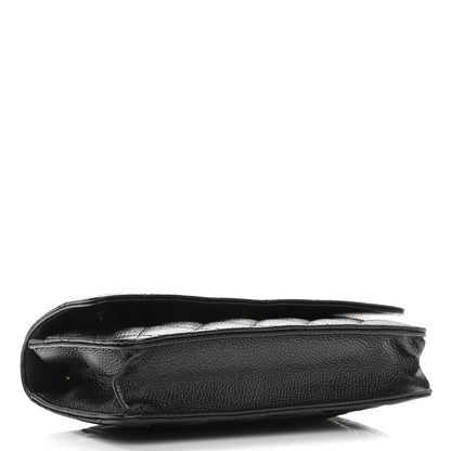 Chanel Caviar Quilted Wallet On Chain WOC Black 4 of 11