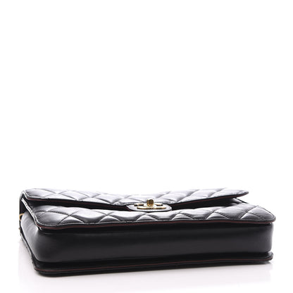 Chanel Calfskin Quilted Large Perfect Edge Flap Black 3 of 11