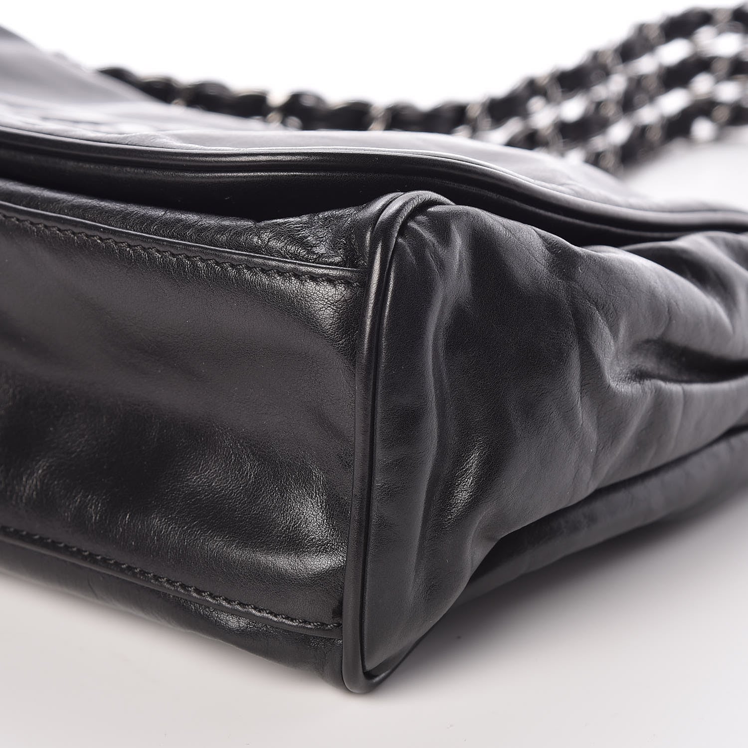 Chanel Calfskin Small Rock and Chain Flap Black 9 of 10