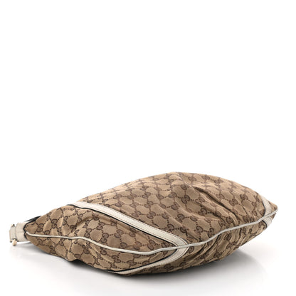 Gucci Monogram D Gold Large Messenger White 4 of 9