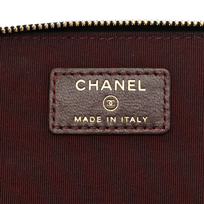 Chanel Lambskin Quilted Small Vanity Case With Chain Black 6 of 11