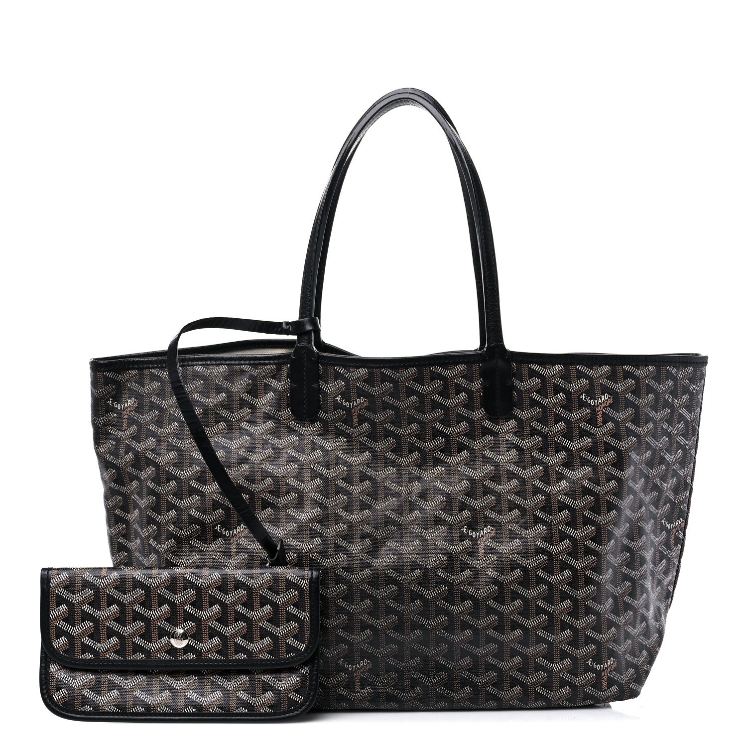 Goyard Goyardine Saint Louis PM Black 1 of 7