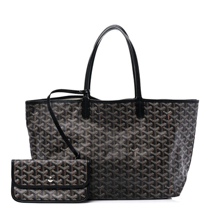 Goyard Goyardine Saint Louis PM Black 1 of 7