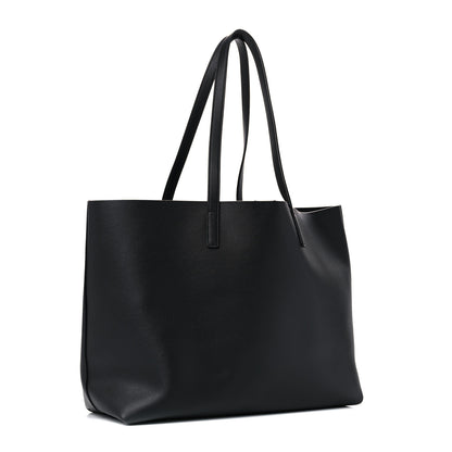 Saint Laurent Calfskin Large Shopping Tote Black 3 of 13