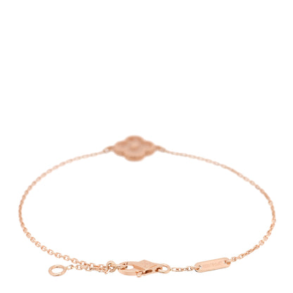 Van Cleef & Arpels 18K Rose Gold Sweet Alhambra Bracelet 2 of 4