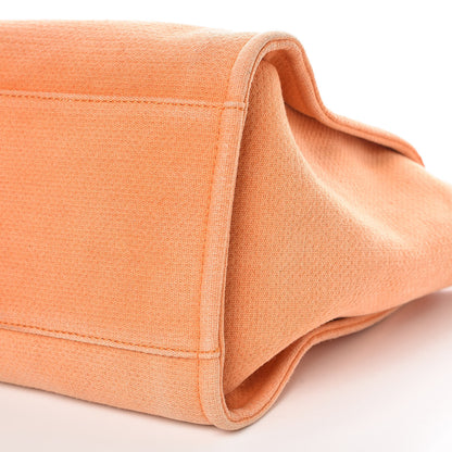 Chanel Canvas Large Deauville Tote Orange 13 of 13