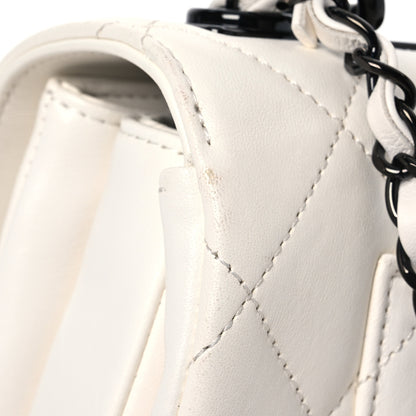 Chanel Lambskin Quilted Small Trendy CC Dual Handle Flap Bag White 14 of 20
