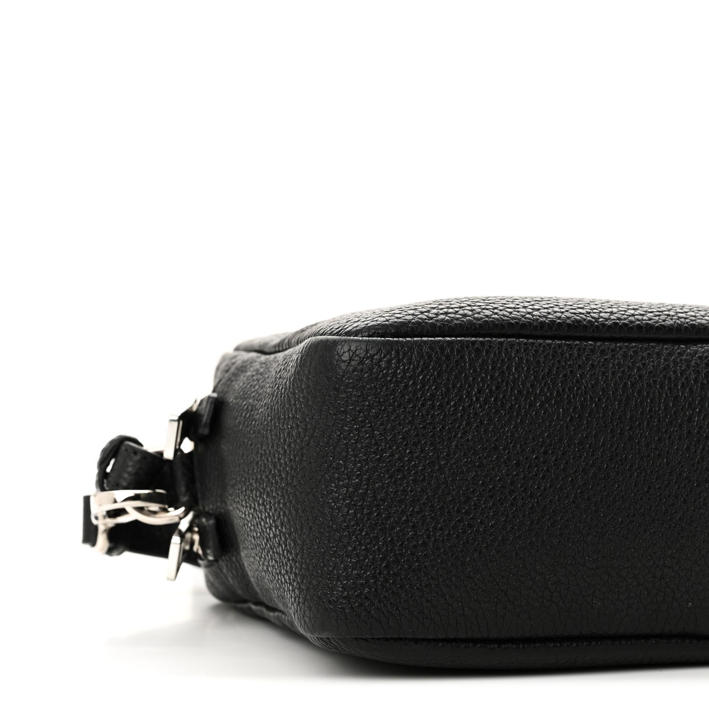 Vitello Daino Soft Camera Crossbody Black