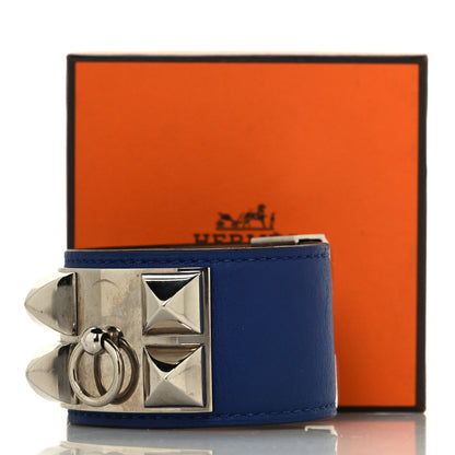 Hermes Swift Collier De Chien CDC Bracelet S Bleu Saphir 7 of 7
