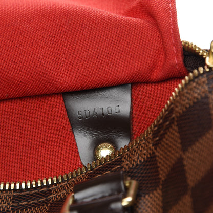 Louis Vuitton Damier Ebene Speedy Bandouliere 25 8 of 9