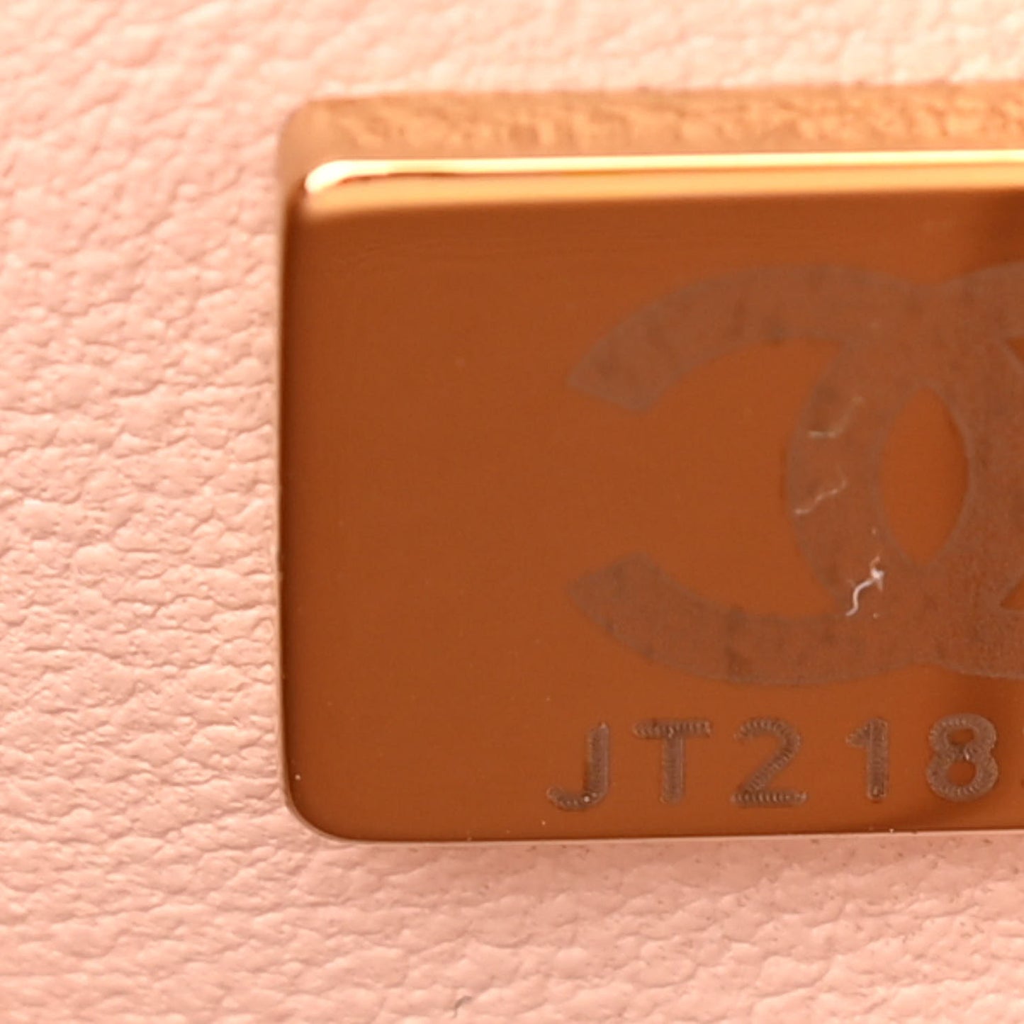 Caviar Quilted Medium Double Flap Light Beige