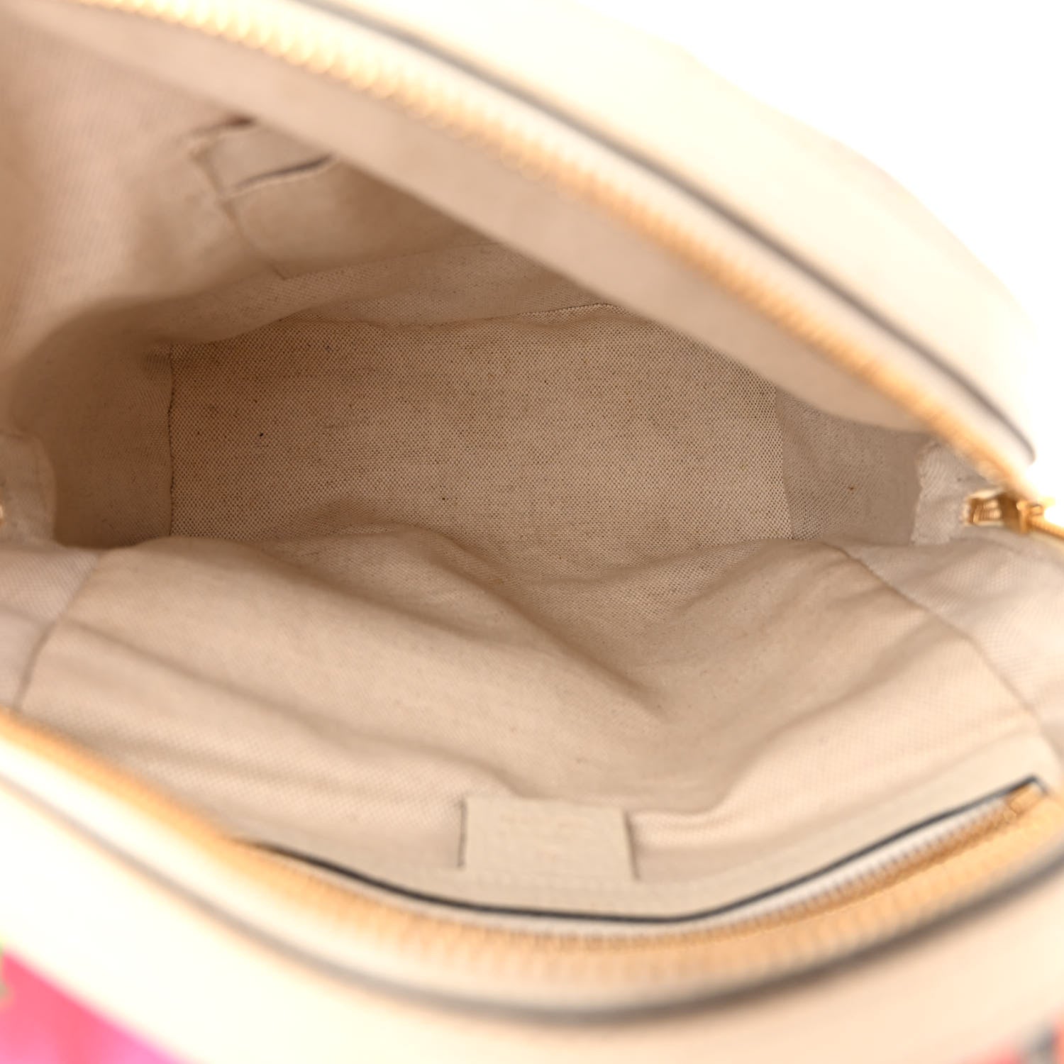 Gucci GG Supreme Monogram Flora Web Small Ophidia Day Backpack White 5 of 10