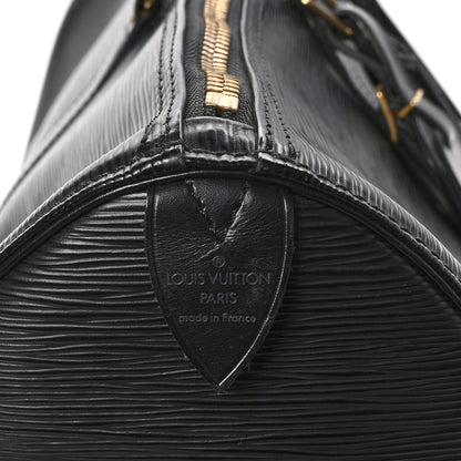 Louis Vuitton Epi Keepall 45 Black 5 of 11