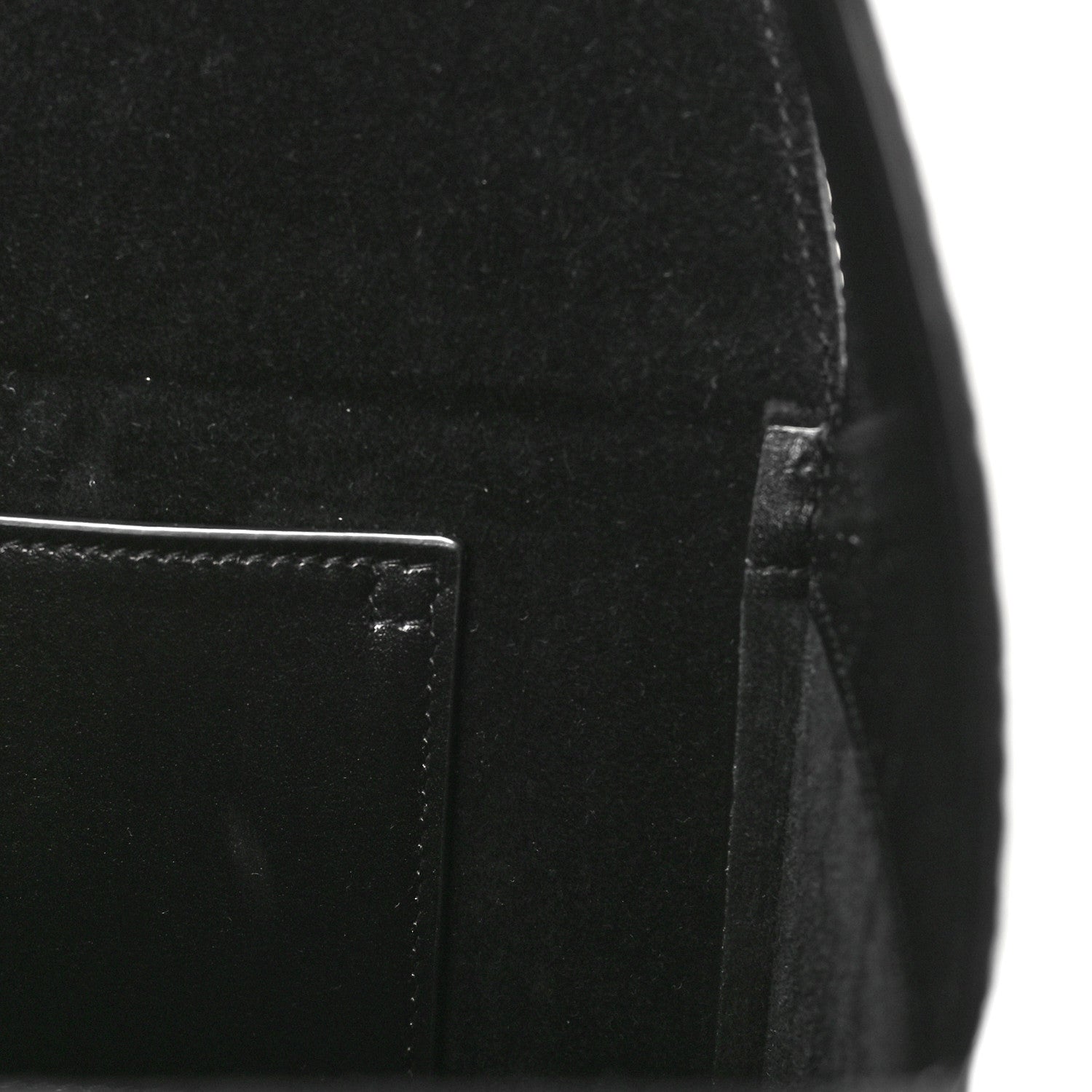 Saint Laurent Calfskin Monogram Take Away Box Black 9 of 9