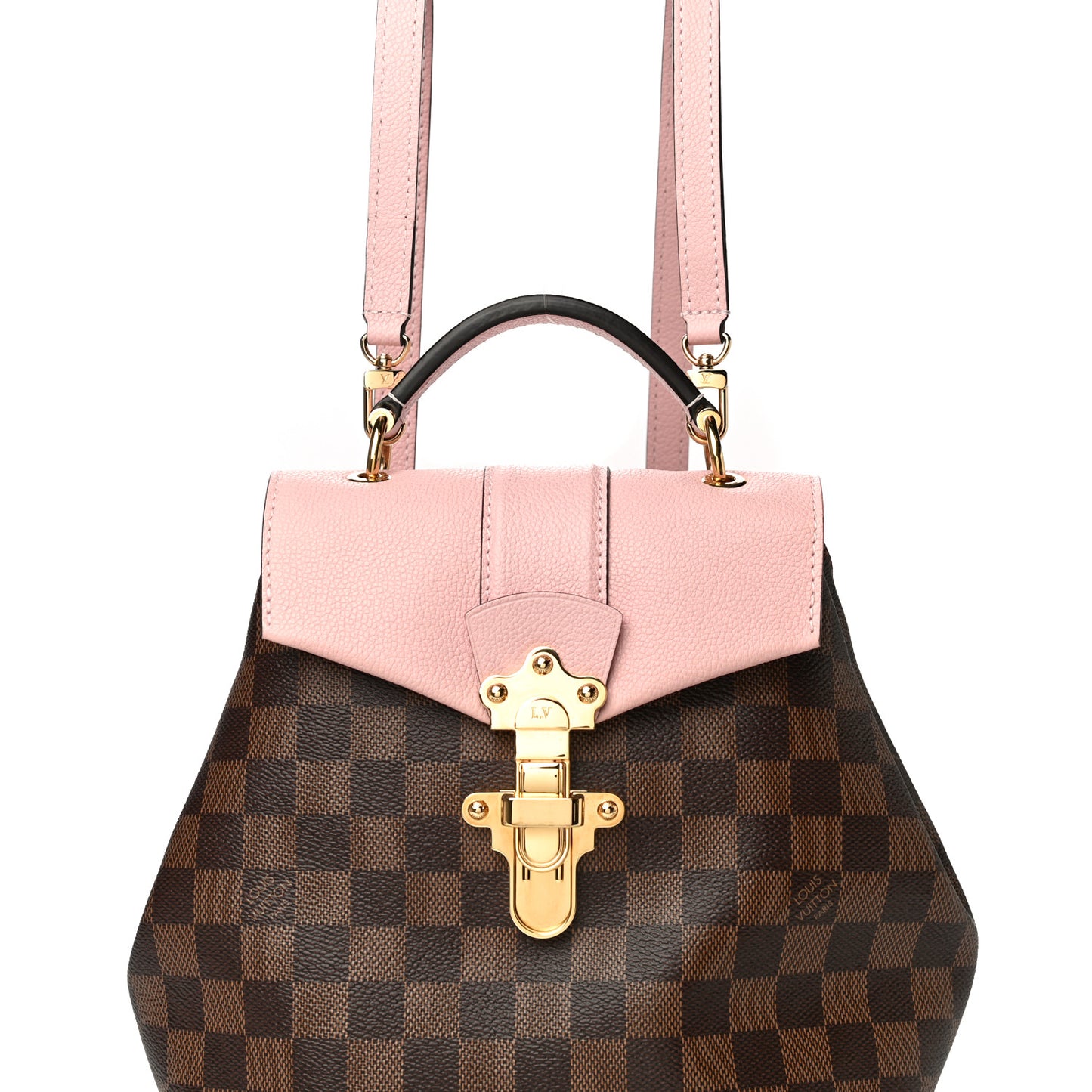 Damier Ebene Clapton Backpack Magnolia