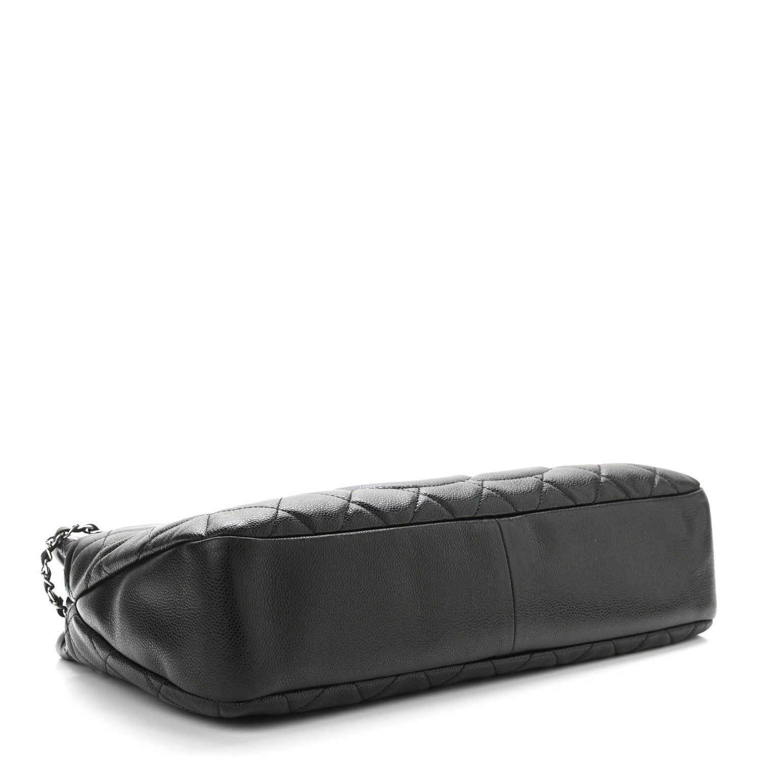 Chanel Caviar Quilted CC Timeless Soft Tote Black 4 of 10